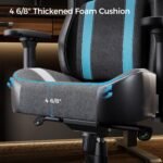 Eureka GC08 Python II Series Ergonomic Chair (Black/Blue) - Image 7