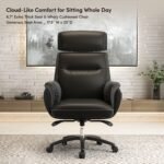 Eureka Royal Executive Sofa Gaming / Office Chair (Black) - Image 4