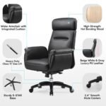 Eureka Royal Executive Sofa Gaming / Office Chair (Black) - Image 6