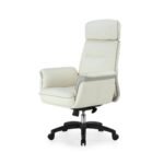 Eureka Royal Executive Sofa Gaming / Office Chair (White) - Image 2