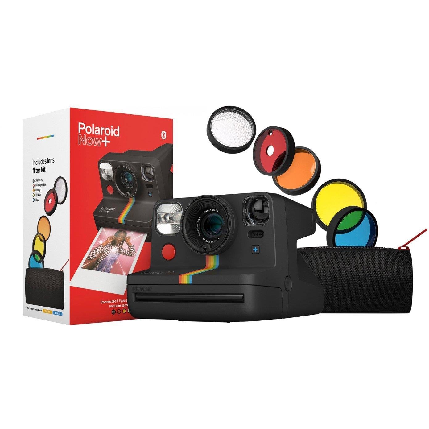 626882-Product-0-I-638593824002847298.jpg Polaroid NOW+ i-Type Instant Camera (Black) - Image 1