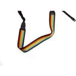 Polaroid Flat Camera Strap (Rainbow/Black)