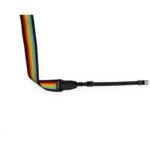 Polaroid Flat Camera Strap (Rainbow/Black) - Image 2