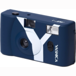 Yashica MF-1 Snapshot Reusable 35mm Film Camera Set (Prussian Blue) - Image 6