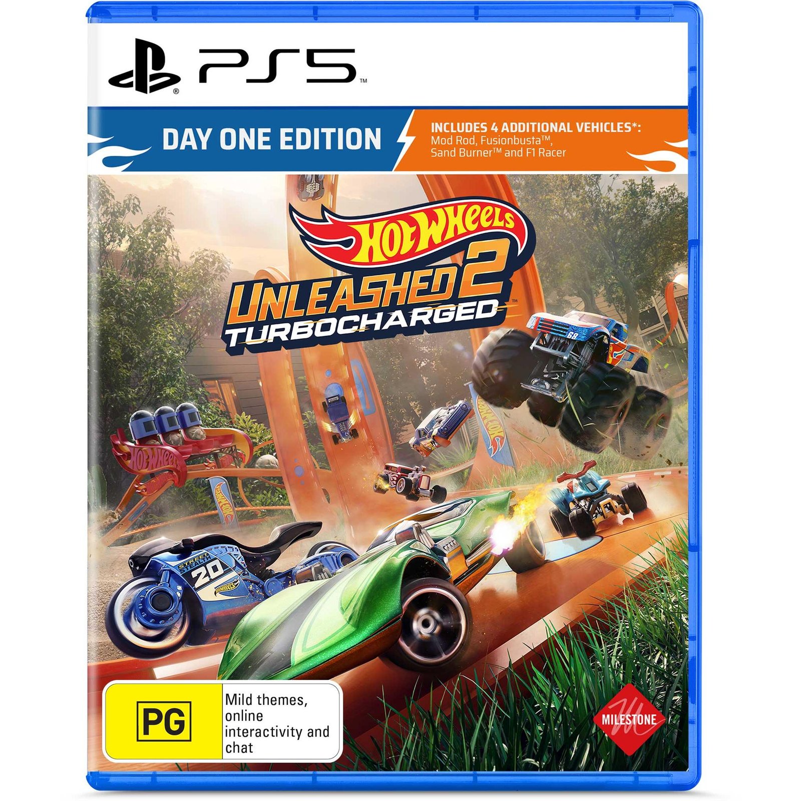 652851-Product-0-I-638253309003500045_b6f97a7e-ff3c-4822-abcc-52e8ea08b166.jpg HOT WHEELS UNLEASHED 2: Turbocharged Day One Edition - Image 1
