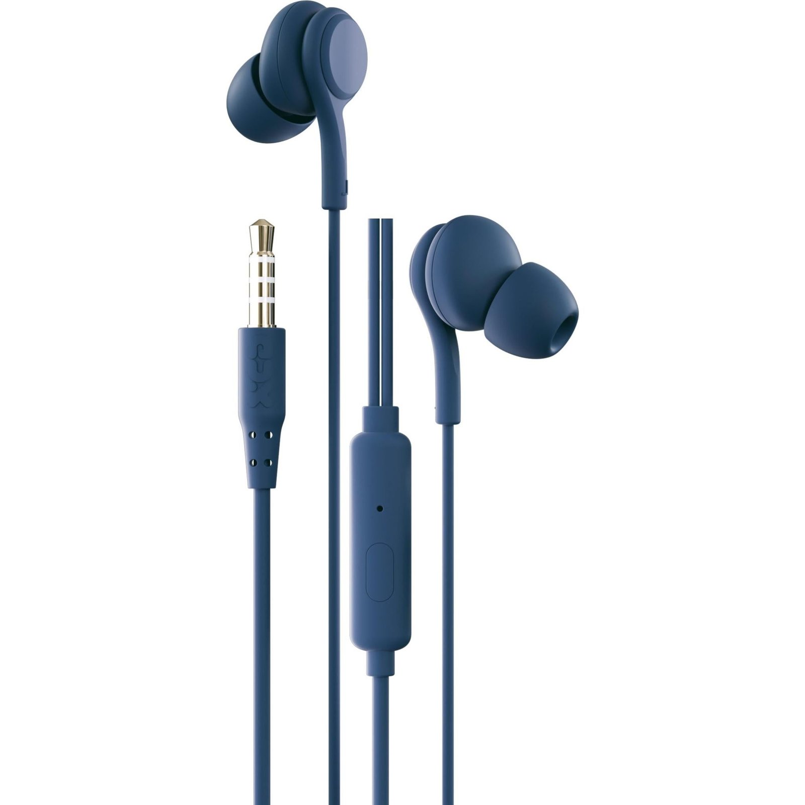 656635-Product-0-I-638278480803748850.jpg XCD XCD23003 Wired In-Ear with Mic Headphones (Blue) - Image 1