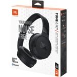 JBL Tune 670 Wireless Adaptive Noise Cancelling On-Ear Headphones (Black) - Image 8