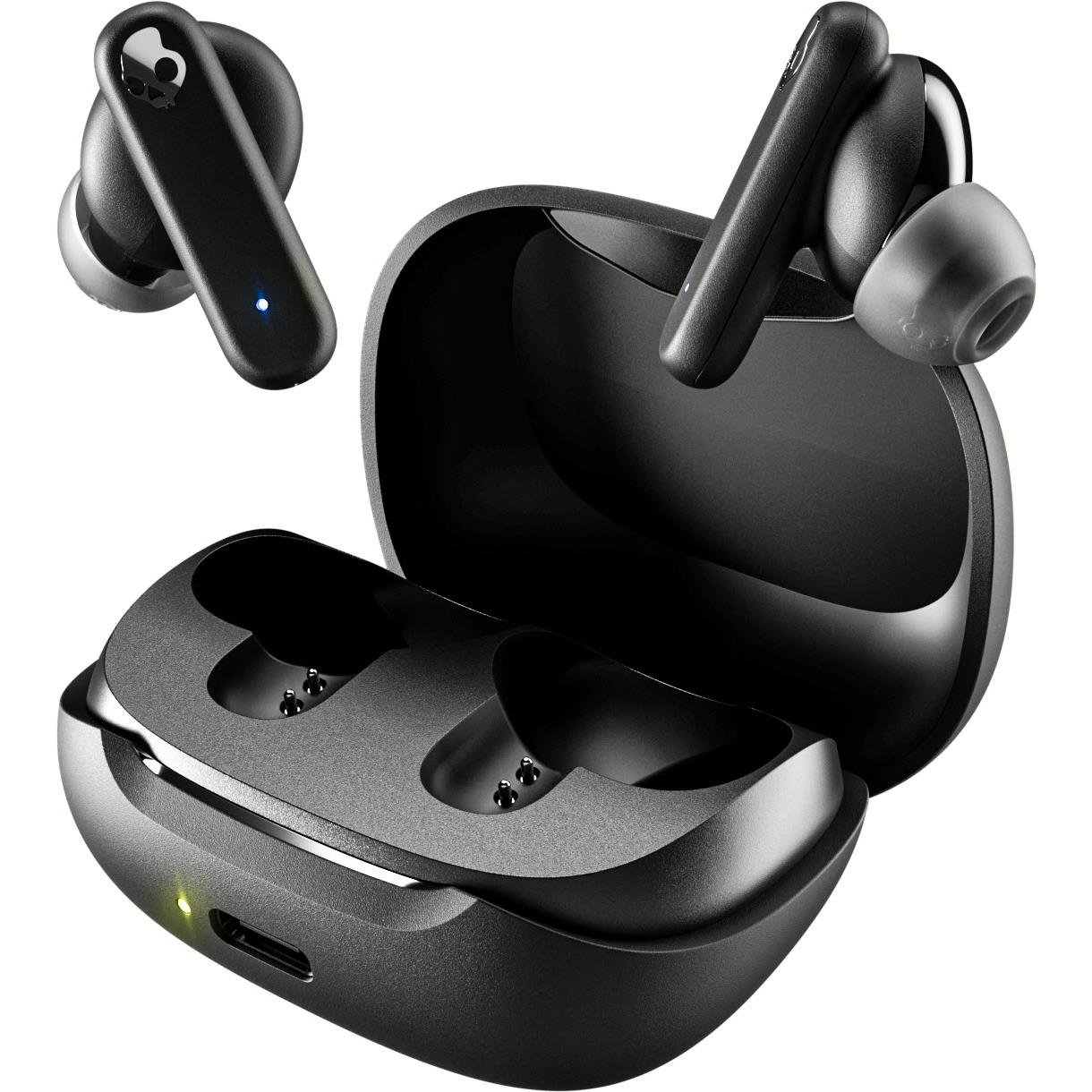 663818-Product-0-I-638299830613621977.jpg Skullcandy Smokin Buds True Wireless In-Ear Headphones (Black) - Image 1