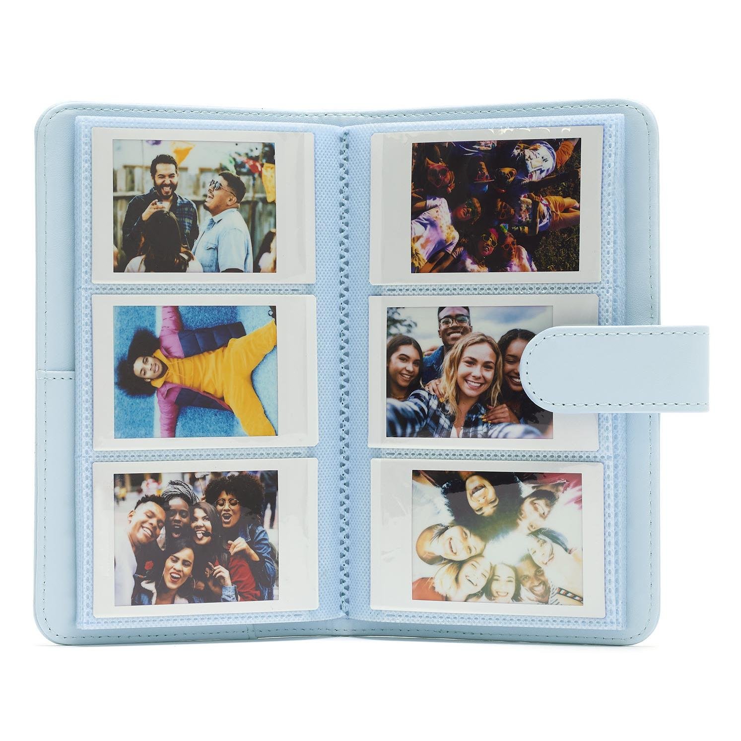 666239-Product-0-I-638339692217607908.jpg Fujifilm Instax Mini Film Photo Album (Pastel Blue) - Image 1