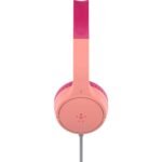 Belkin SOUNDFORM Mini Wired On-Ear Headphones for Kids (Pink) - Image 3
