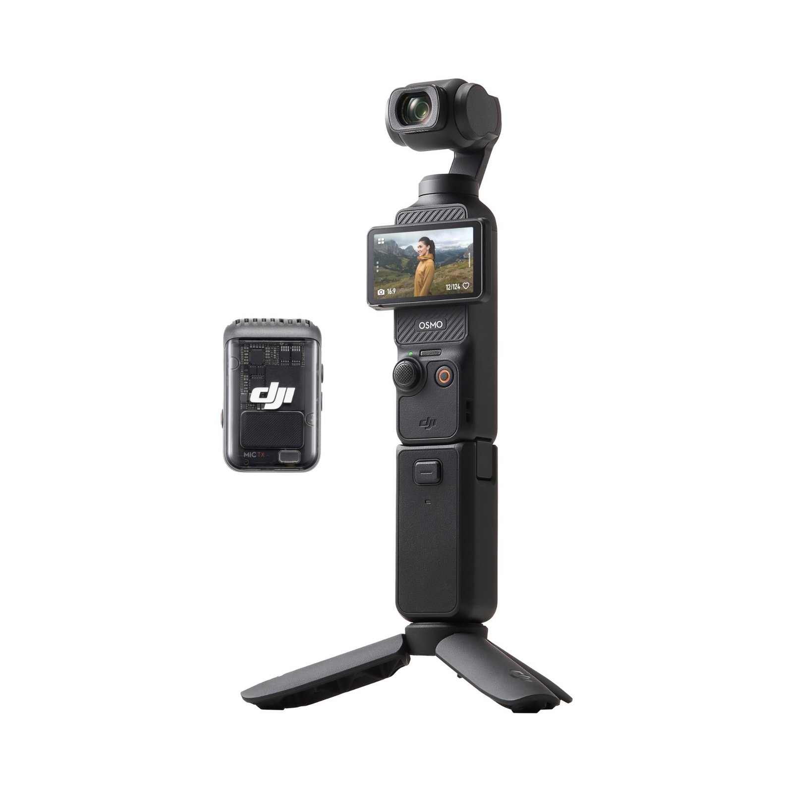 668634-Product-0-I-638337118804153707.jpg DJI Osmo Pocket 3 4K 3 Axis Gimbal Camera Combo - Image 1