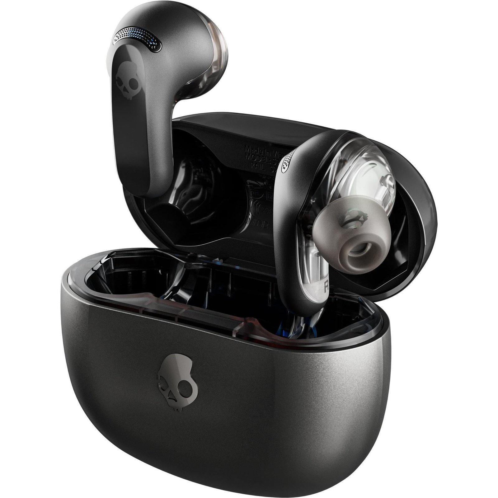 668770-Product-0-I-638332631413080568.jpg Skullcandy Rail True Wireless ANC In-Ear Headphones (Black) - Image 1