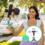 Joby PodZilla Medium Tripod Kit with Phone GripTight 360 (Teal) - Image 3