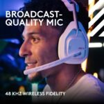 Logitech G Astro A50 X LIGHTSPEED Wireless Gaming Headset + Base Station (White) - Image 7