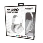 Playmax MX1 PRO Wired Gaming Headset (White) - Image 8
