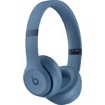 Beats Solo 4 Wireless On-Ear Headphones (Slate Blue) - Image 4