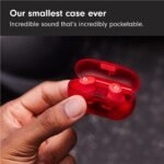 Beats Solo Buds True Wireless Earbuds (Transparent Red) - Image 3