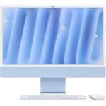 Apple iMac with Retina 4.5K Display 24-inch, M4 Chip 10-core 512GB/24GB (Blue)[2024]