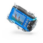 Zero-X Aqua Waterproof 4K UHD Digital Compact Camera (Blue) - Image 3