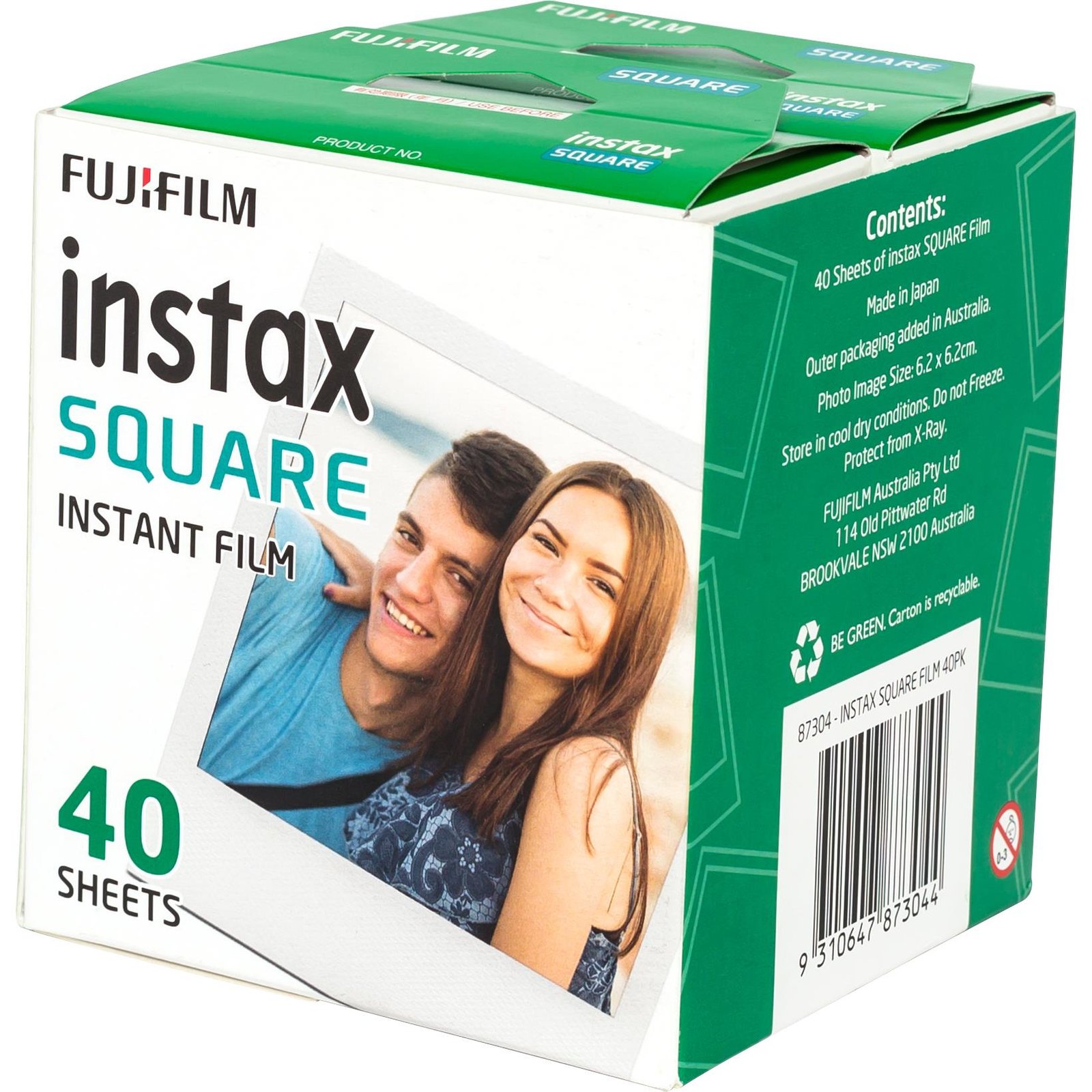 718990-Product-0-I.jpg Fujifilm Instax Square Film (40 Pack) - Image 1
