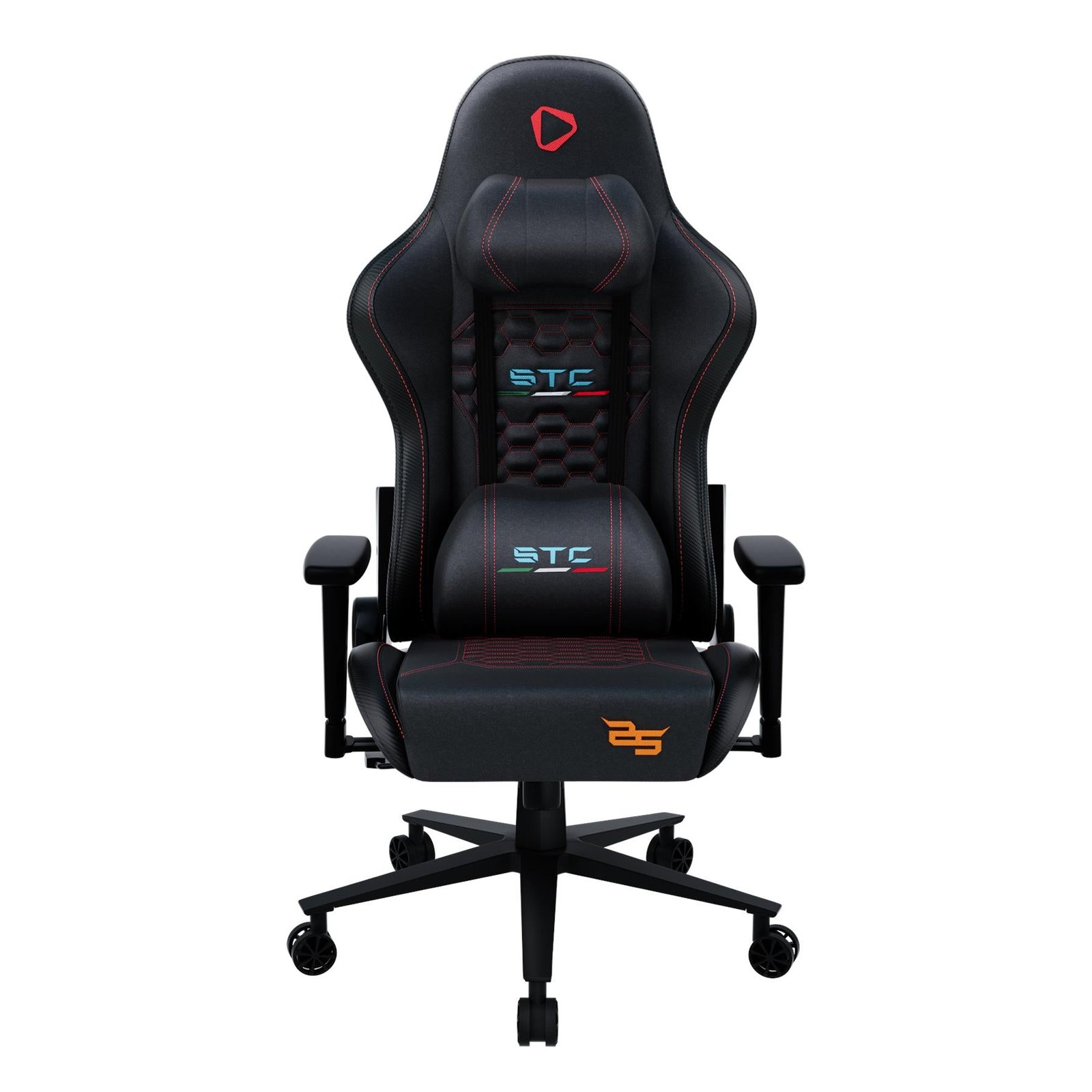 745978-Product-0-I-638572200629223540.jpg ONEX STC 25 Years Limited Edition Hardcore Alcantara Gaming/Office Chair (Black/Red) - Image 1