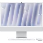 Apple iMac with Retina 4.5K Display 24-inch, M4 Chip 8-core 256GB (Silver)[2024]