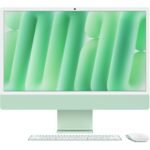 Apple iMac with Retina 4.5K Display 24-inch, M4 Chip 8-core 256GB (Green)[2024]
