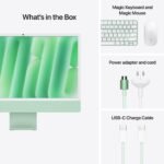 Apple iMac with Retina 4.5K Display 24-inch, M4 Chip 8-core 256GB (Green)[2024] - Image 9