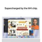Apple iMac with Retina 4.5K Display 24-inch with Nano Texture Glass, M4 Chip 10-core 256GB (Silver)[2024] - Image 6