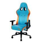 ONEX STC 25Years Limited Ed. Alcantara Gaming/Office Chair (Blue/Orange) - Image 3