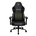 ONEX RTC ErgoGlide Alcantara Gaming/Office Chair (Black/Sian Green) - Image 2