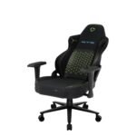 ONEX RTC ErgoGlide Alcantara Gaming/Office Chair (Black/Sian Green) - Image 4