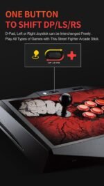 PXN X9 Premium Arcade Fighting Stick with Sanwa Buttons - Image 11