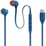 JBL Tune 310C USB-C Wired In-Ear Headphones (Blue) - Image 2