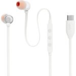 JBL Tune 310C USB-C Wired In-Ear Headphones (White) - Image 2