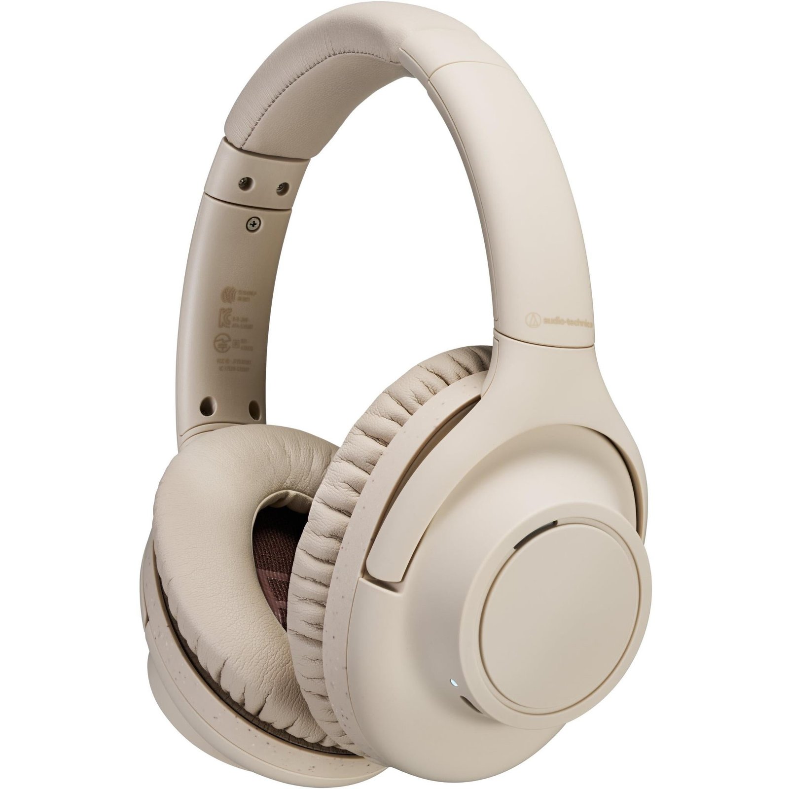 752631-Product-0-I-638532394804416996.jpg Audio-Technica ATH-S300BT Wireless Noise-Cancelling Over-Ear Headphones (Beige) - Image 1
