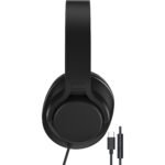 XCD Wired USB-C Over-Ear Headphones with In-Line Mic (Black) - Image 2