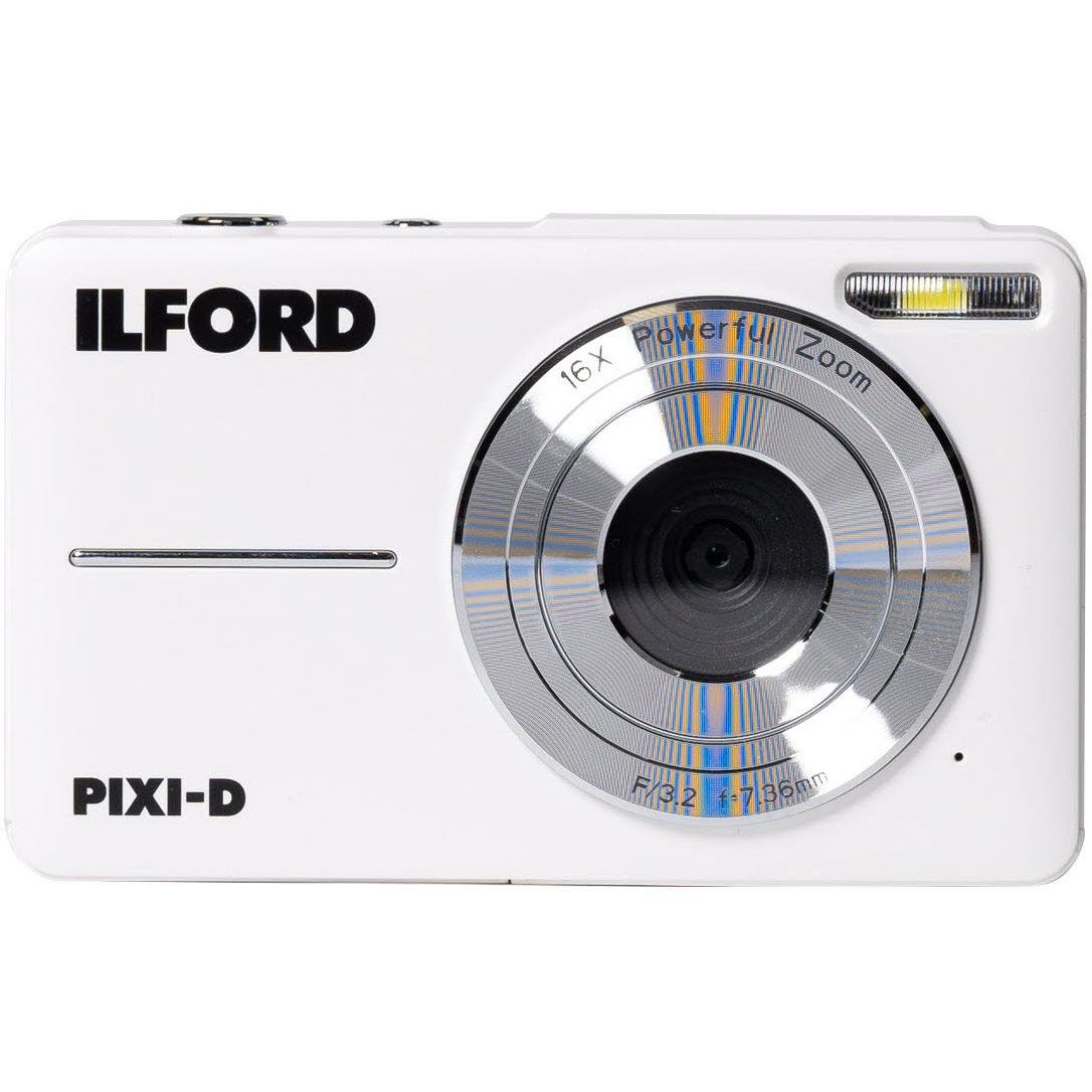 777590-Product-0-I-638566047004863628_6858826e-934b-4d99-91dd-6a906f1db1eb.jpg ILFORD PIXI-D Compact Digital Camera (Pearl White) - Image 1