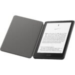 Kindle Paperwhite 12th Gen Plant Based Leather Cover (Black) - Image 4