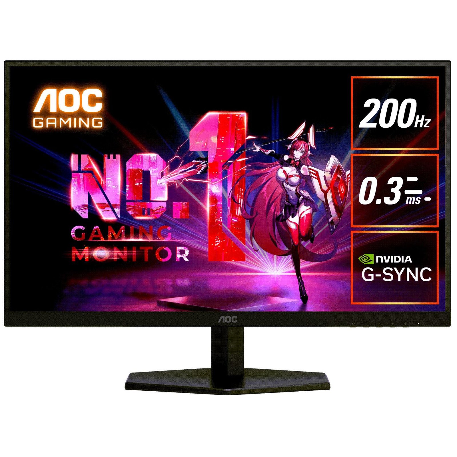 781927-Product-0-I-639125139002312331.jpg AOC 27G42E 27" FHD 200Hz Gaming Monitor - Image 1