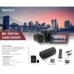 Vivitar 8K Camcorder (Black) - Image 12