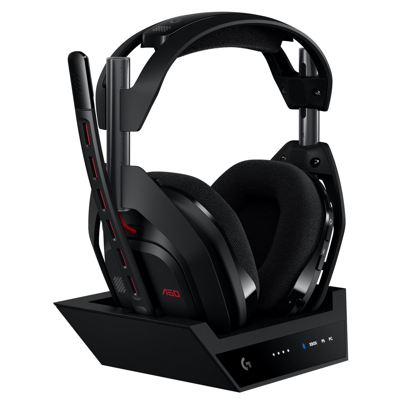 784094-Product-0-I-638603130657377924_fde84ce5-4d41-48f9-8b9a-49b351b893b8.jpg Logitech G Astro A50 LIGHTSPEED Wireless Gaming Headset + Base Station (Black) - Image 1