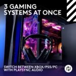 Logitech G Astro A50 LIGHTSPEED Wireless Gaming Headset + Base Station (Black) - Image 2