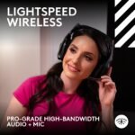 Logitech G Astro A50 LIGHTSPEED Wireless Gaming Headset + Base Station (Black) - Image 4