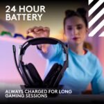Logitech G Astro A50 LIGHTSPEED Wireless Gaming Headset + Base Station (Black) - Image 8