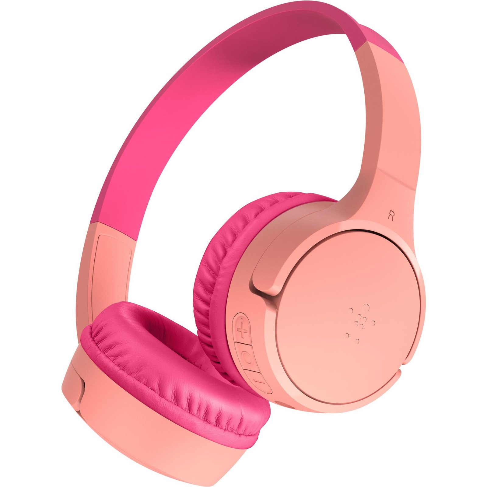 784562-Product-0-I-638622997803650064.jpg Belkin SoundForm Mini 2 Wireless On-Ear Kids Headphones (Pink) - Image 1