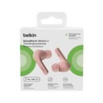 Belkin SoundForm Motion 2 True Wireless Headphones (Pink) - Image 7