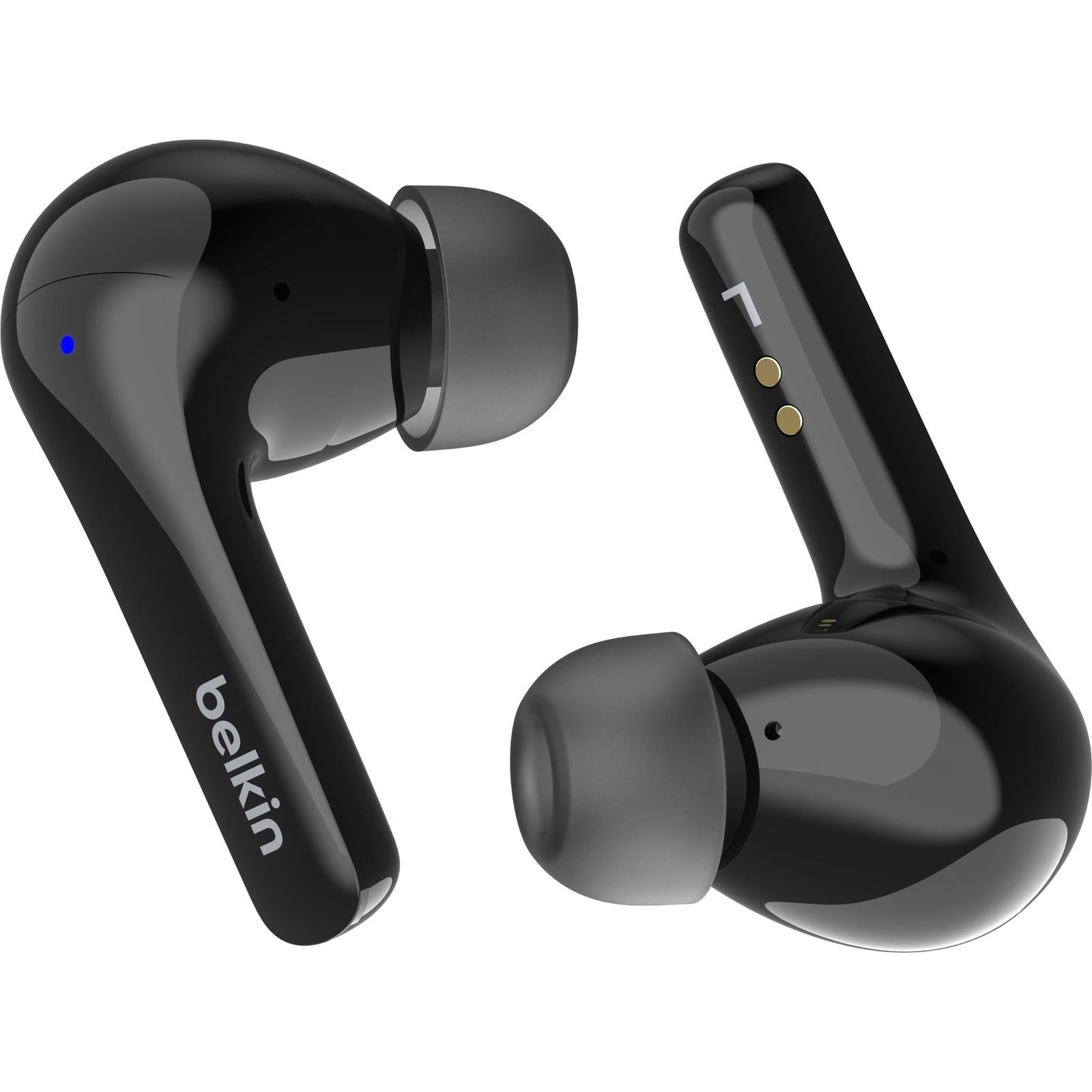 784580-Product-0-I-638622939003179126.jpg Belkin SoundForm Motion 2 True Wireless Headphones (Black) - Image 1