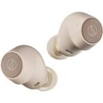 Audio-Technica ATH-CKS30TW+ TWS Noise Cancelling In-Ear Headphones (Beige)