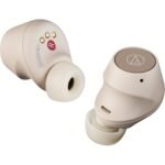 Audio-Technica ATH-CKS30TW+ TWS Noise Cancelling In-Ear Headphones (Beige) - Image 5